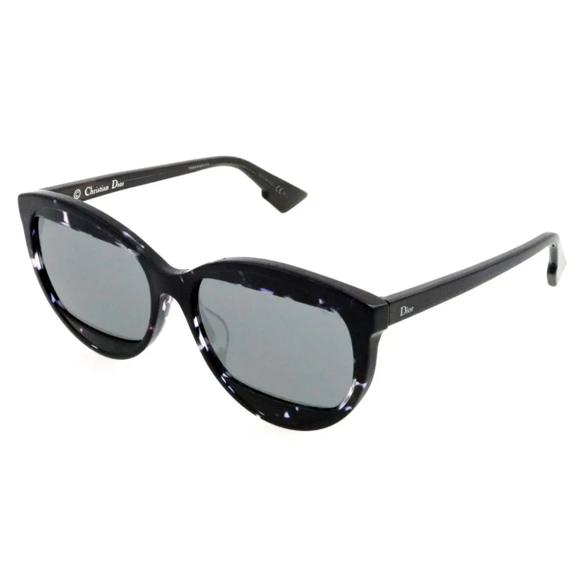 Christian  Mania2 AB8T4 57mm Marble Black Sunglasses Italy Unisex by Dior