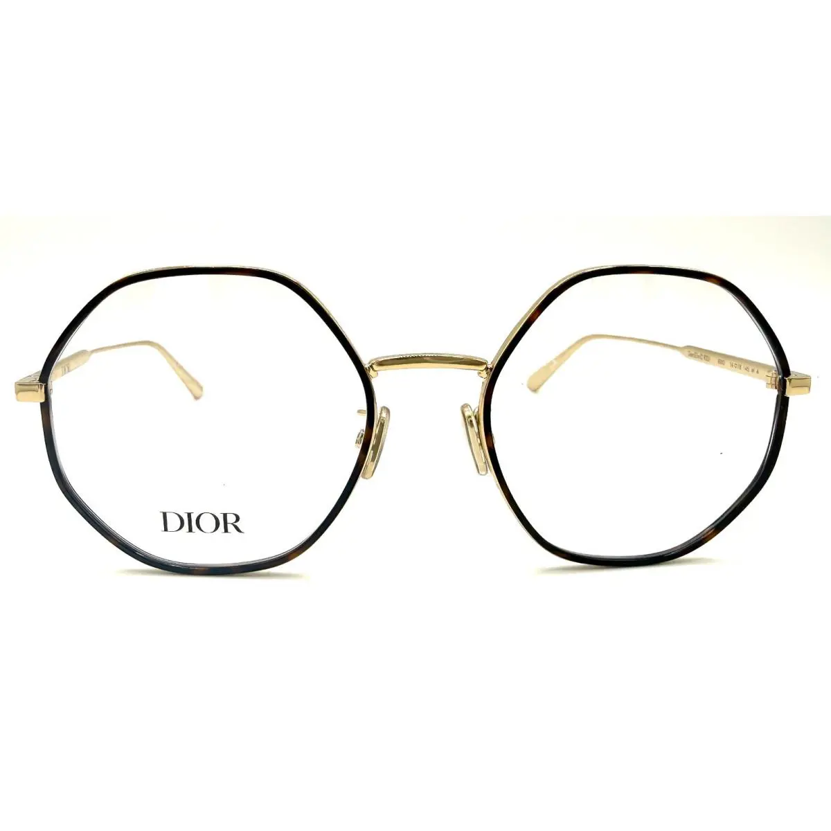 Christian  Gemdioro R2U B000 Black/gold Frame Eyewear Eyeglasses 54-18-145 by Dior