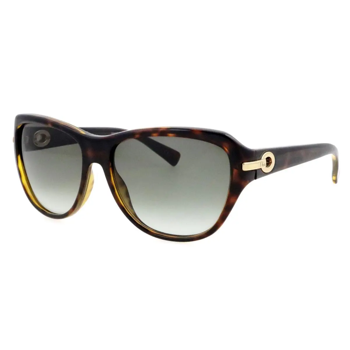Christian Dior MyMissDior2 V08HA 56mm Brown Havana Gold Sunglasses Italy - Frame: Brown, Lens: Gray