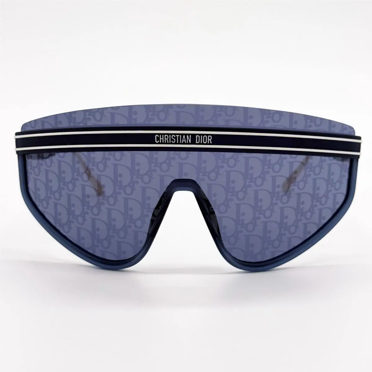 Sunglasses club M2U 31B8 Shield Gold/blue Unisex Eyewear  by Dior