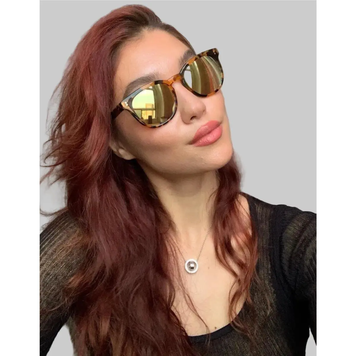 Garrett Leight California Granada Mirrored 48mm Men`s Women`s Sunglasses