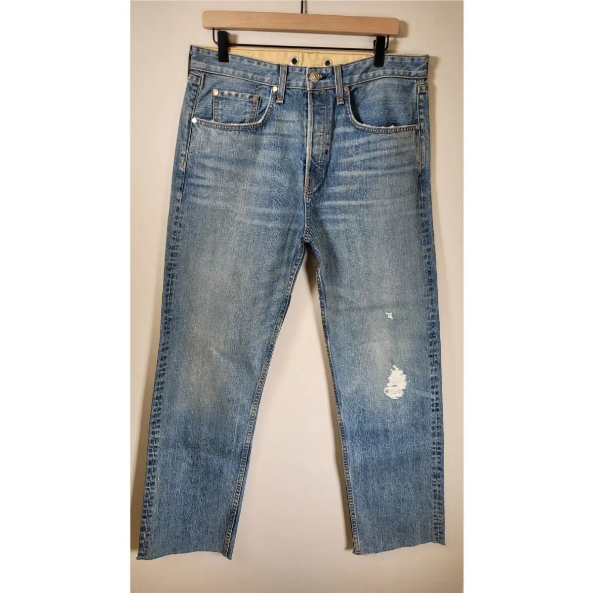 Rag Bone Maya High-rise Ankle Straight Jeans Size 31