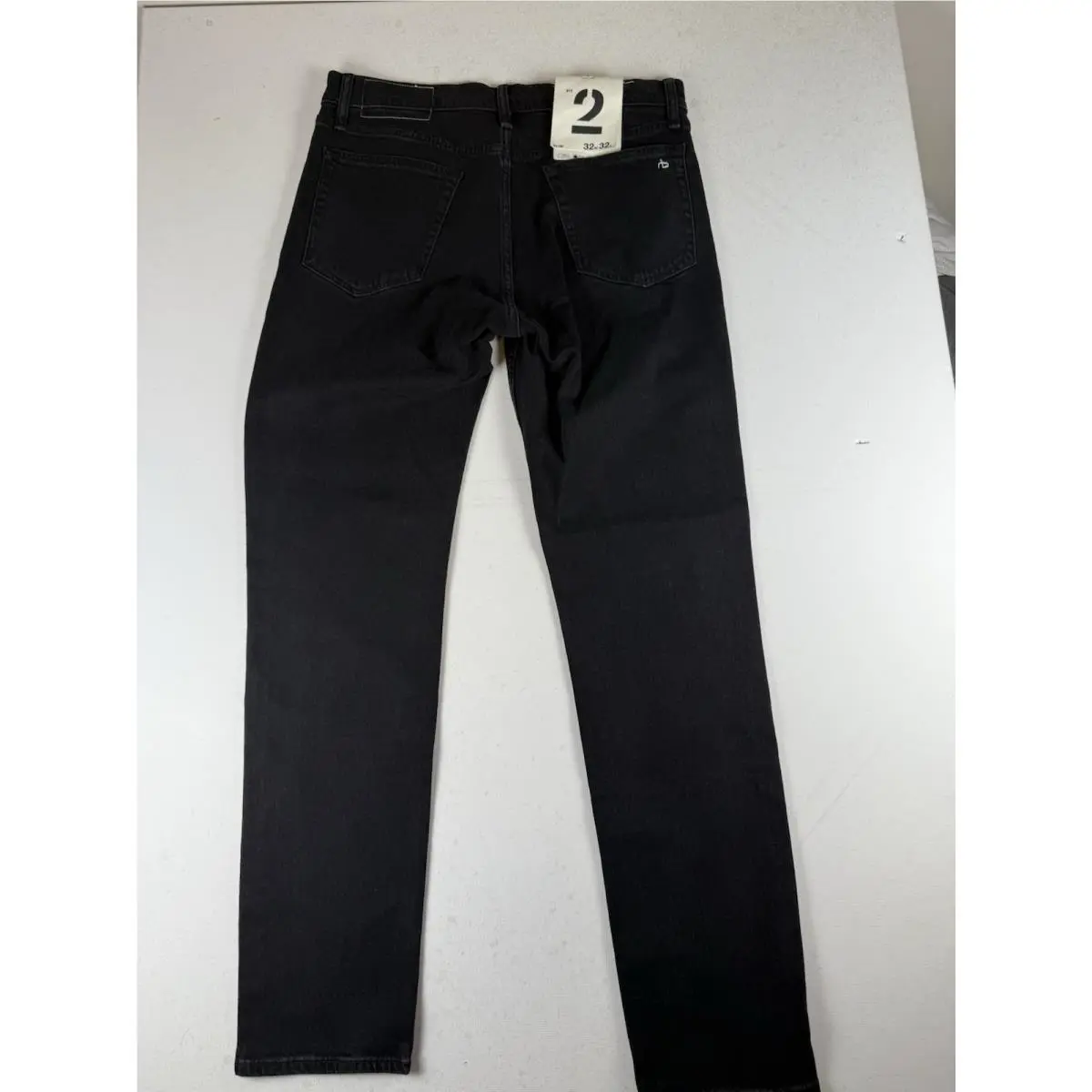 Rag Bone Jeans Fit 2 Stretch 32 x 32 Black