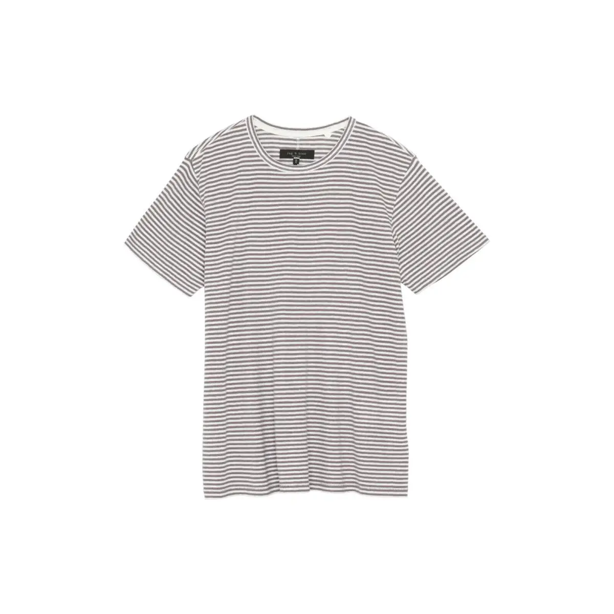 Rag Bone L26849 Mens Air Stripe Linen Blend T-shirt Size Small