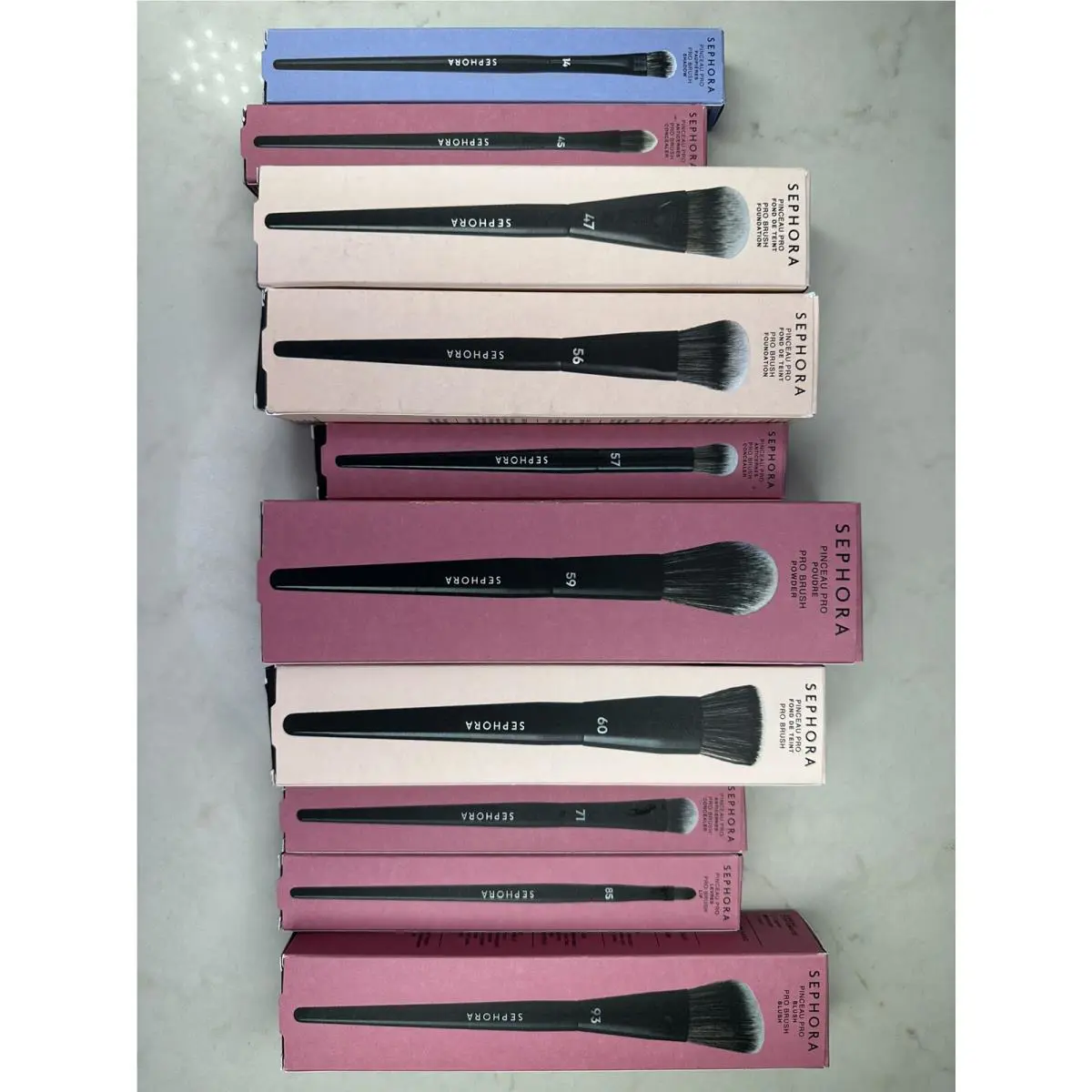 Sephora Collection Pro Brush Set OF 10