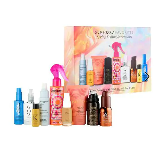 Sephora Favorites Spring Styling Superstars Hair Gift Set 2026 9 Pcs Value