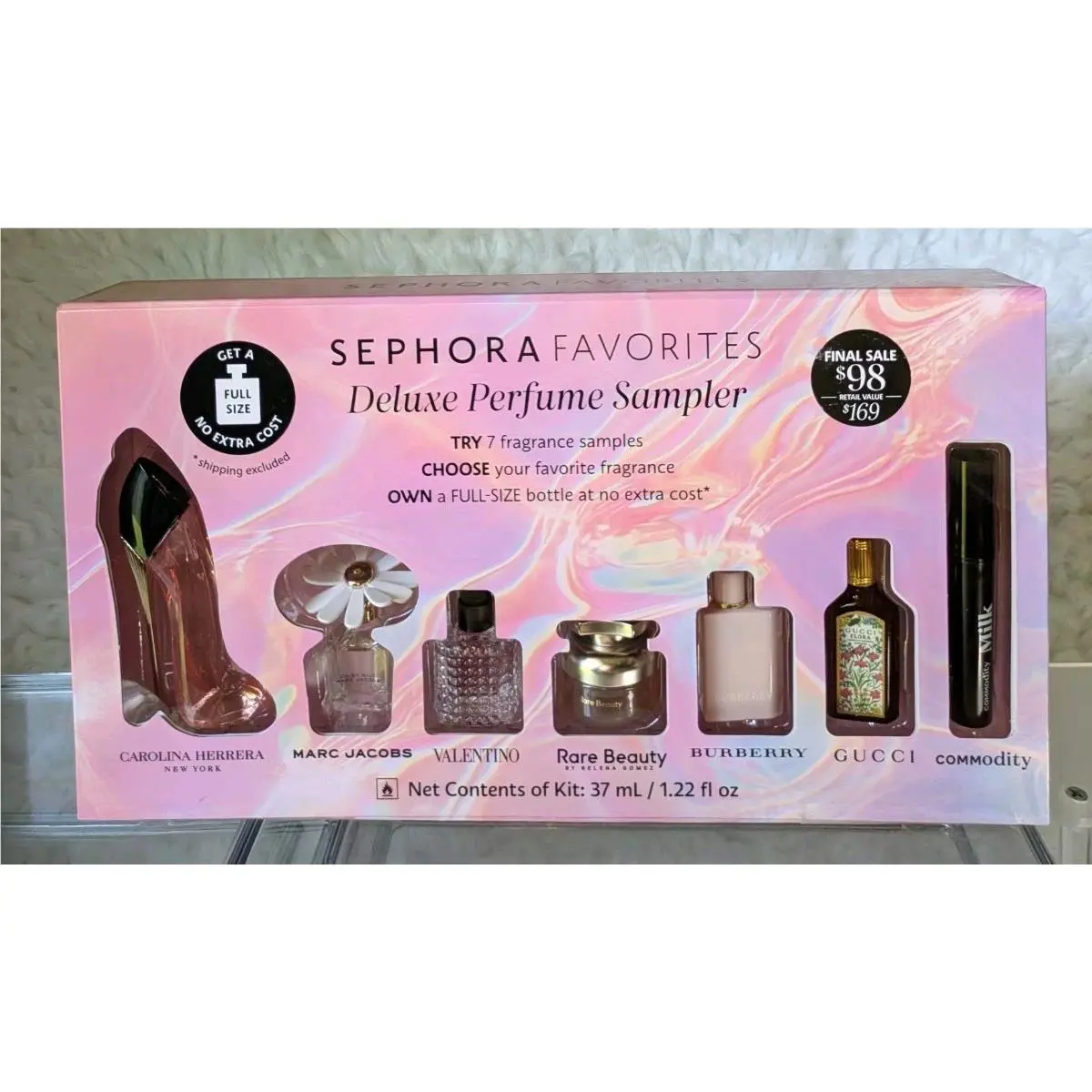 Sephora Favorites 2026 Deluxe Perfume Sampler 7 Mini Sz Dabbers No Certificate