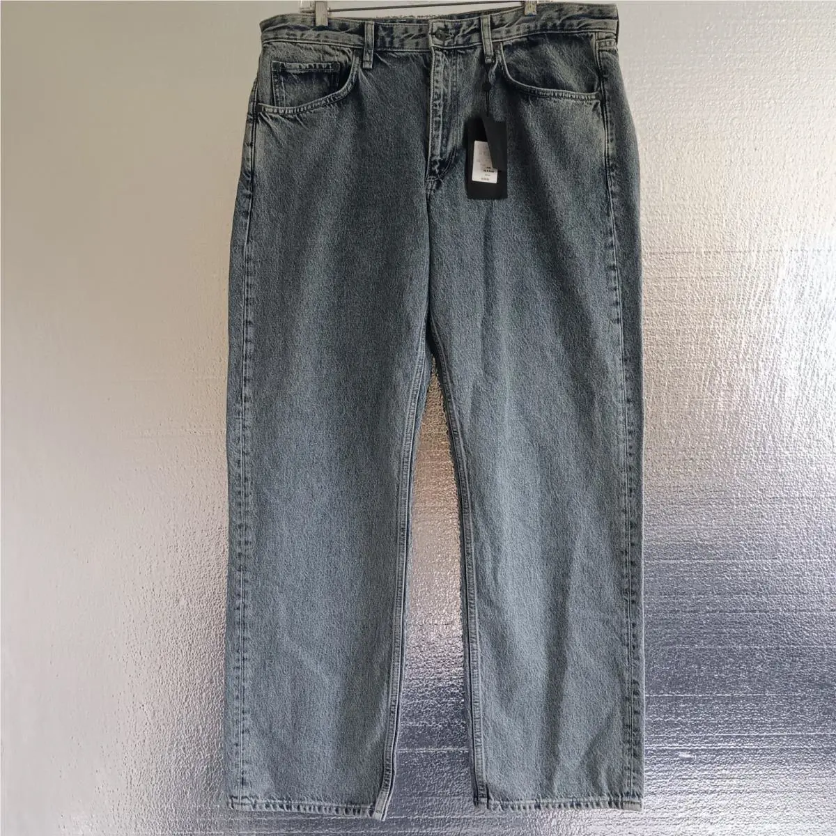 Rag Bone Fit 4 Straight Jeans Men 36x32 38x32 Blue Linden Rigid