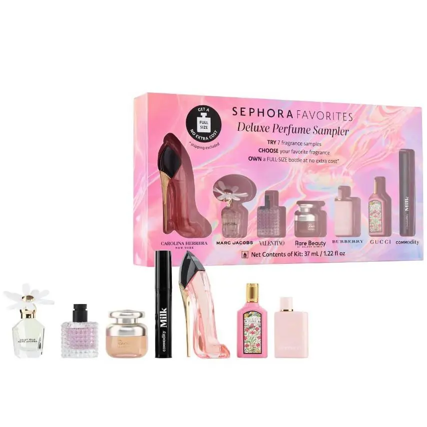 Sephora Favorites Deluxe Perfume Sampler Gift Set 7 Pcs NO Certificate L3-2