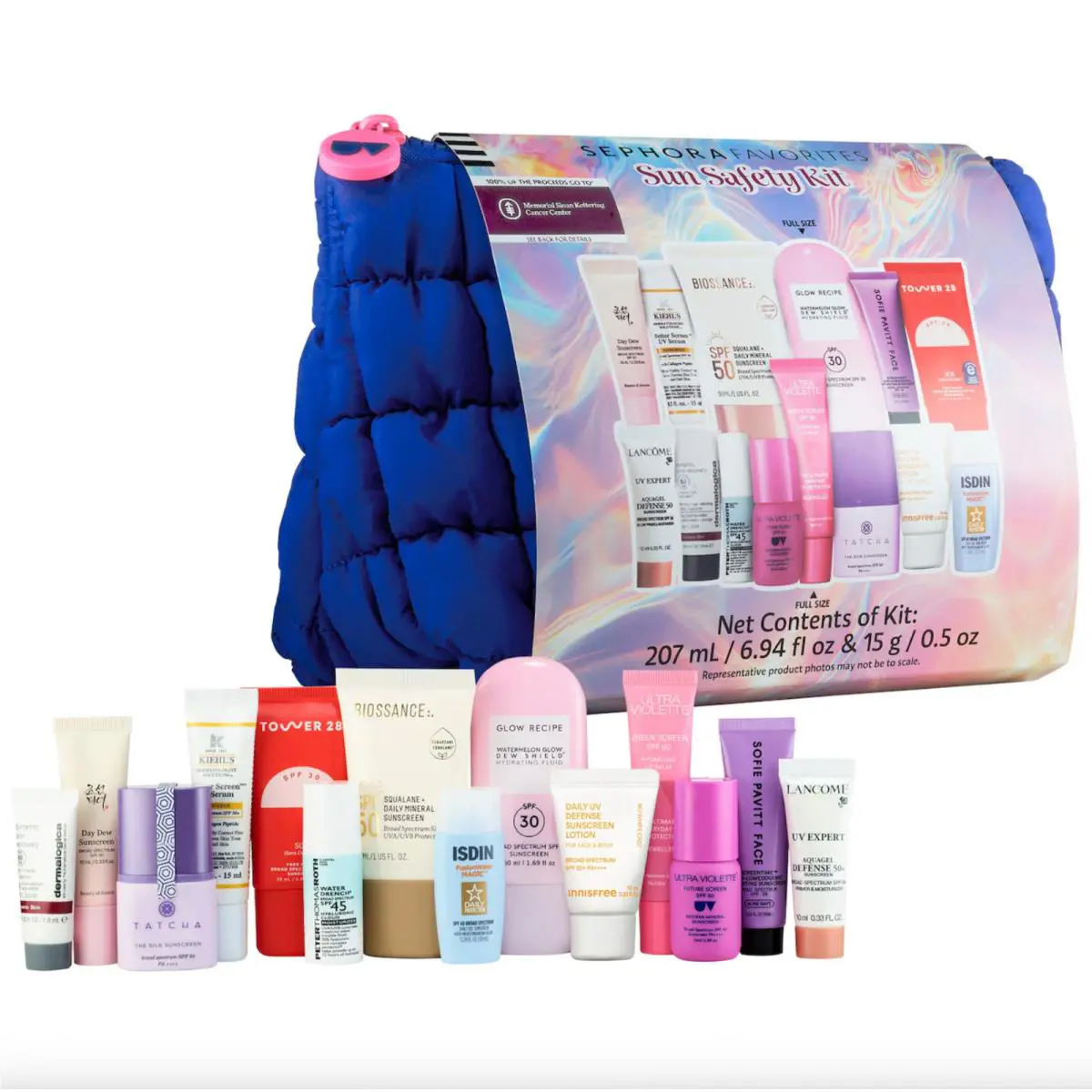 Sephora Favorites Sun Safety Kit Skincare UV Protection Set 14 Pcs