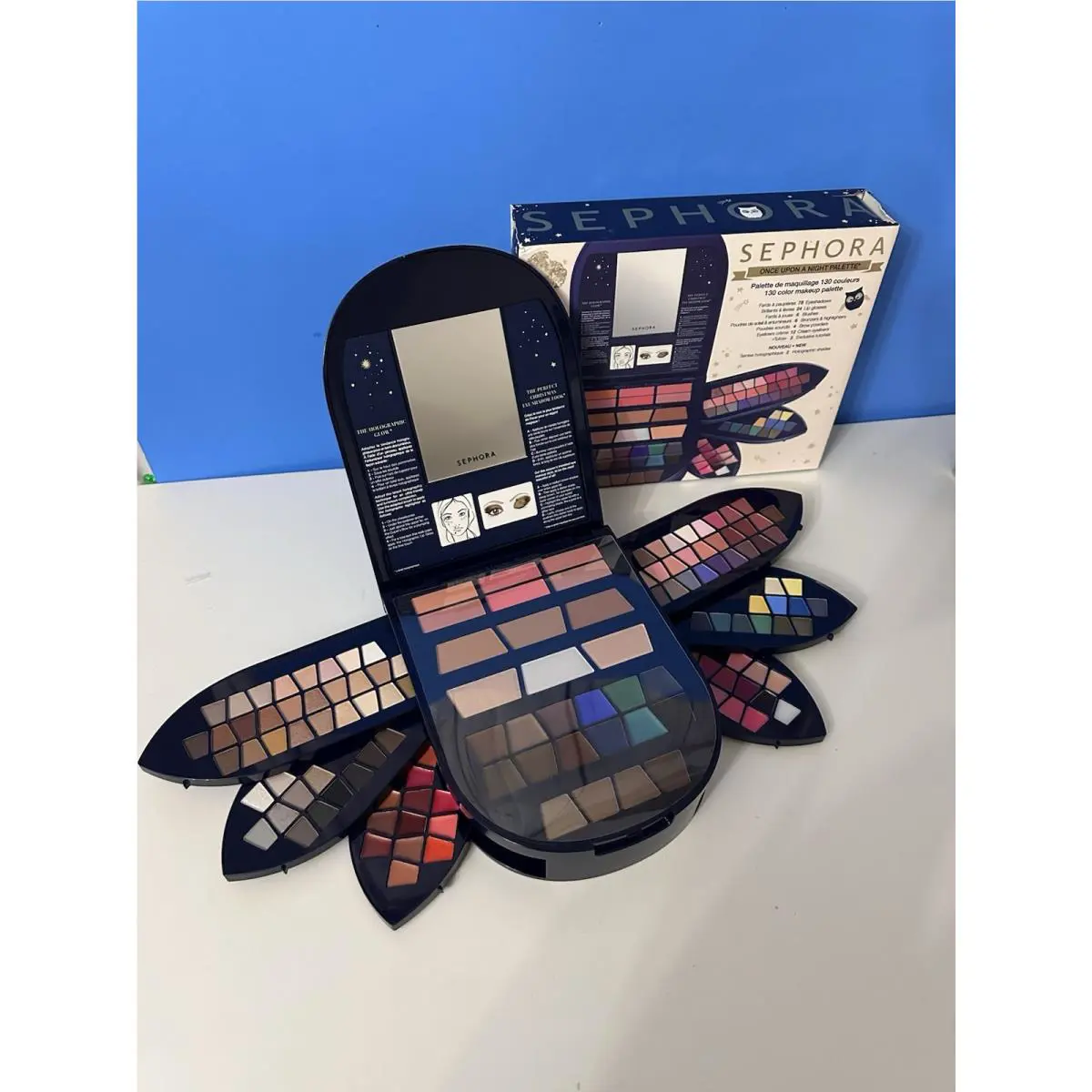 Sephora Once Upon A Night Palette 130 Color Makeup Palette Holiday Set