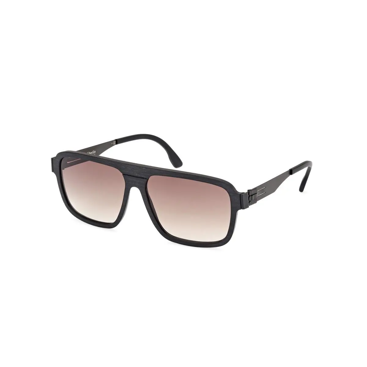 IC Berlin Egon IC0005 Sunglasses Sun Glasses 02F Black 61 Unisex