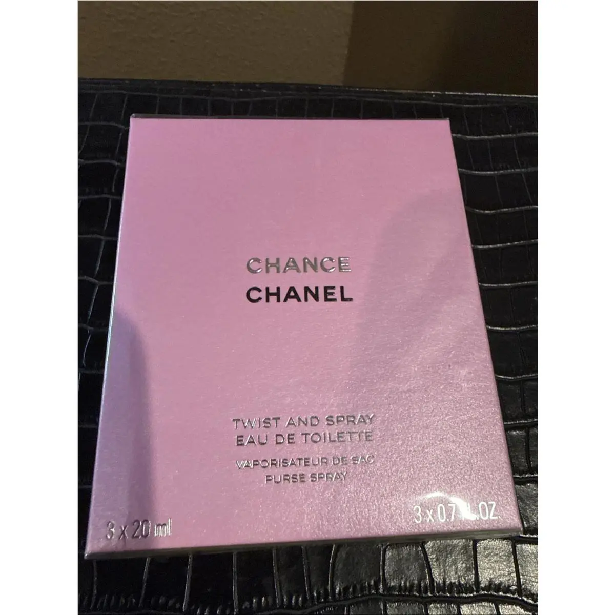 Chanel Chance 3 Small Bottles of 0.7 FL OZ For Women Edt