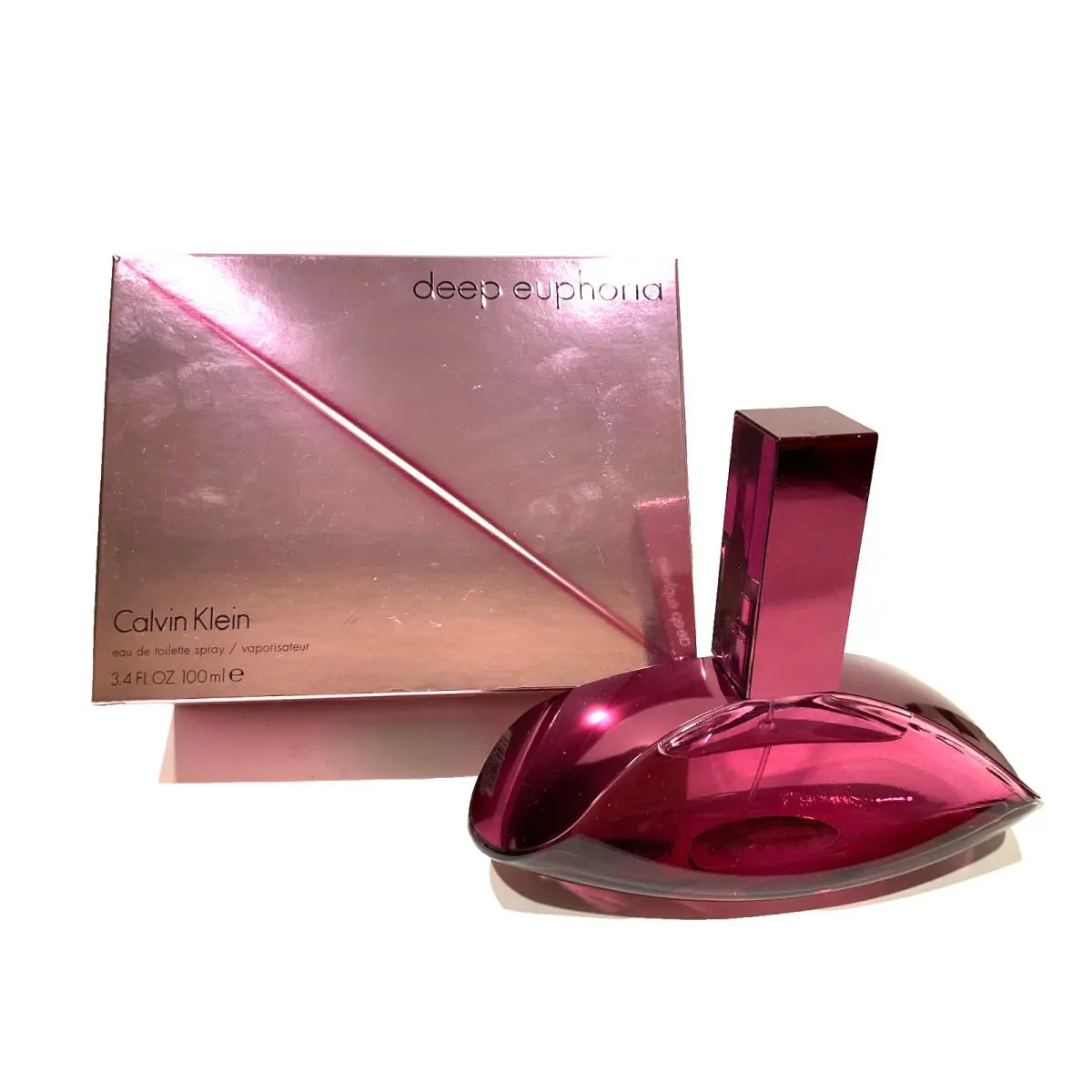 Deep Euphoria By Calvin Klein 3.4oz Edt Spray