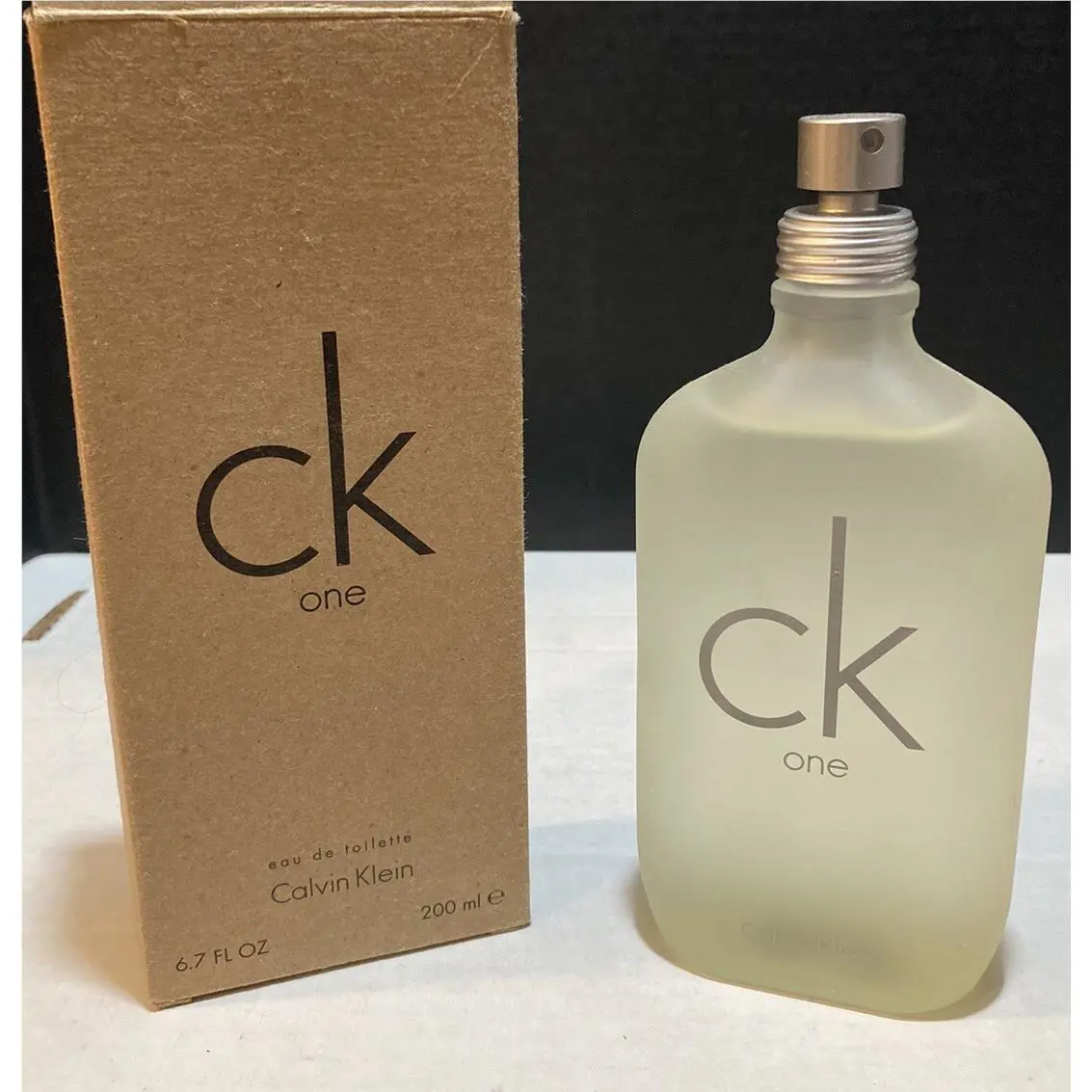 CK One by Calvin Klein Edt Spray 6.7oz/200ml Full Bottle