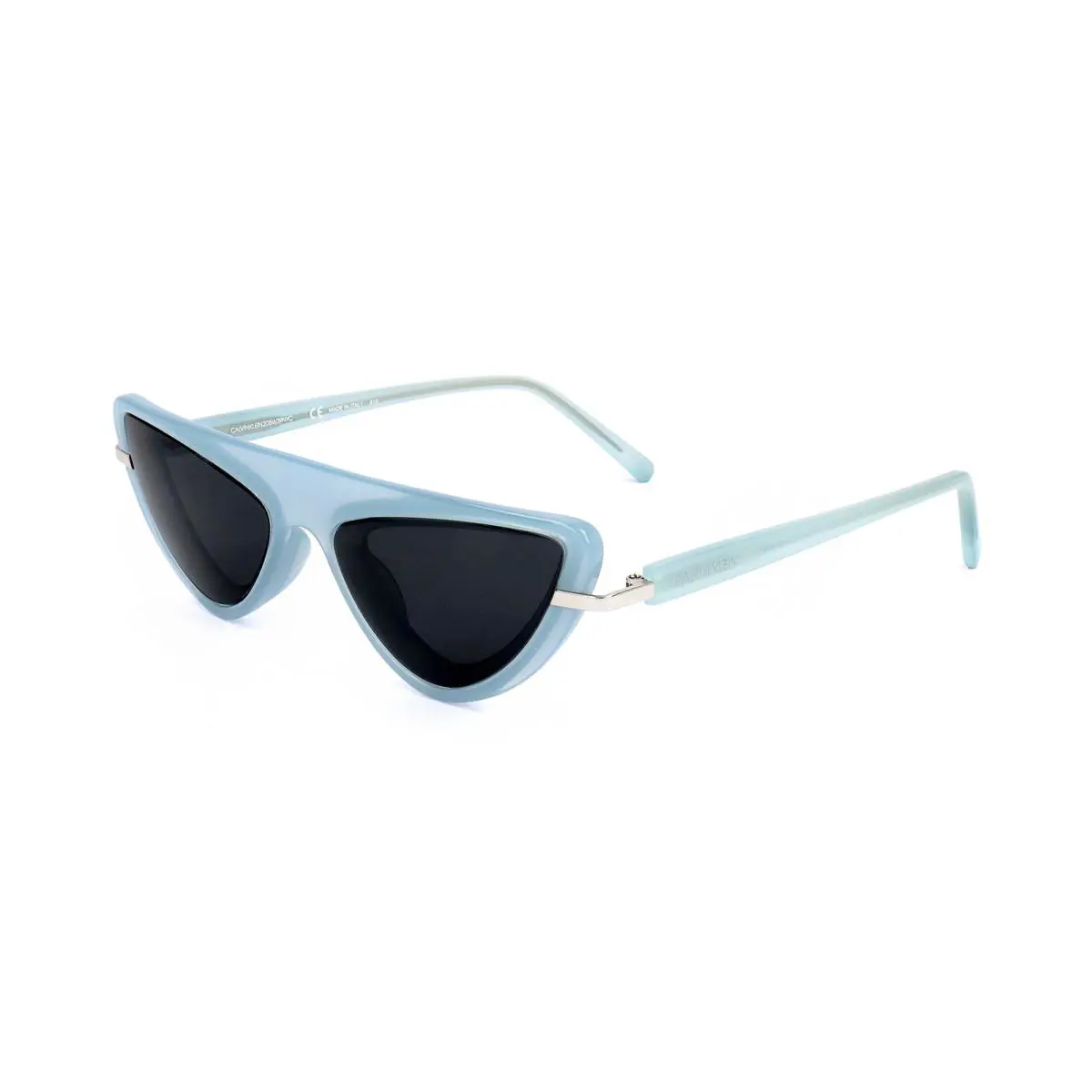 Calvin Klein Womens 57mm Milky Light Blue Sunglasses CKNYC1951S-450-57