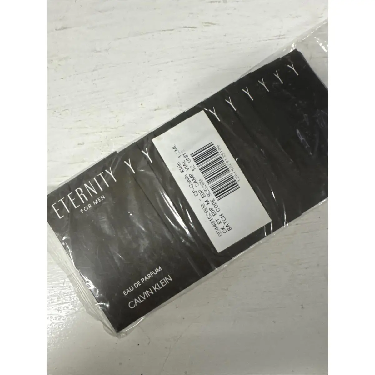 12 Calvin Klein Eternity For Men Eau de Parfum Spray Vial Sample 1.2 mL/0.04 oz