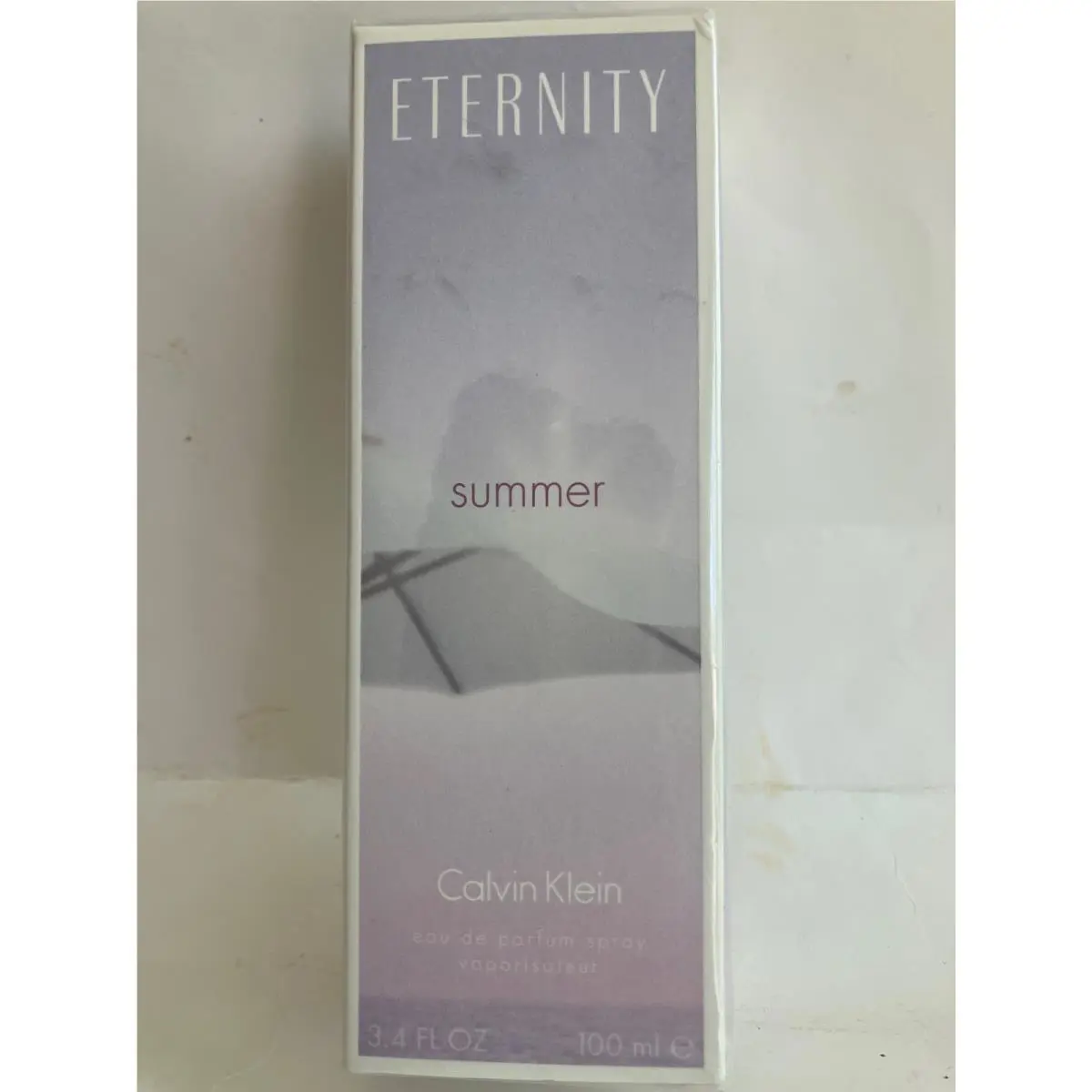 Calvin Klein 2014 Summer 3.4oz Edp Spray For Women Rare
