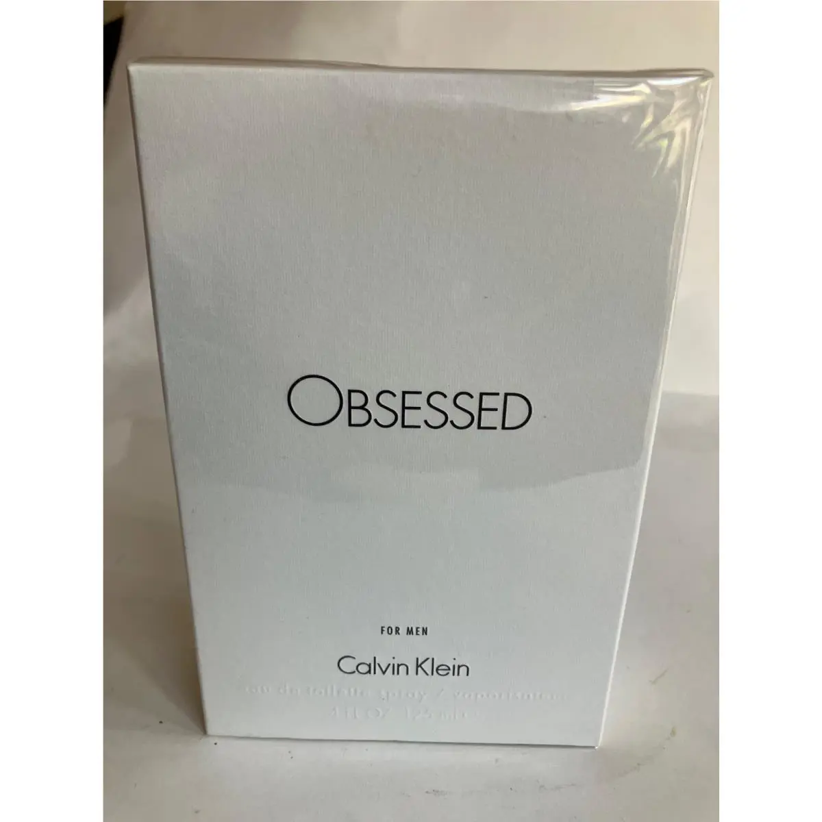 Calvin Klein Obsessed 4oz Edt Spray For Men Very Rare