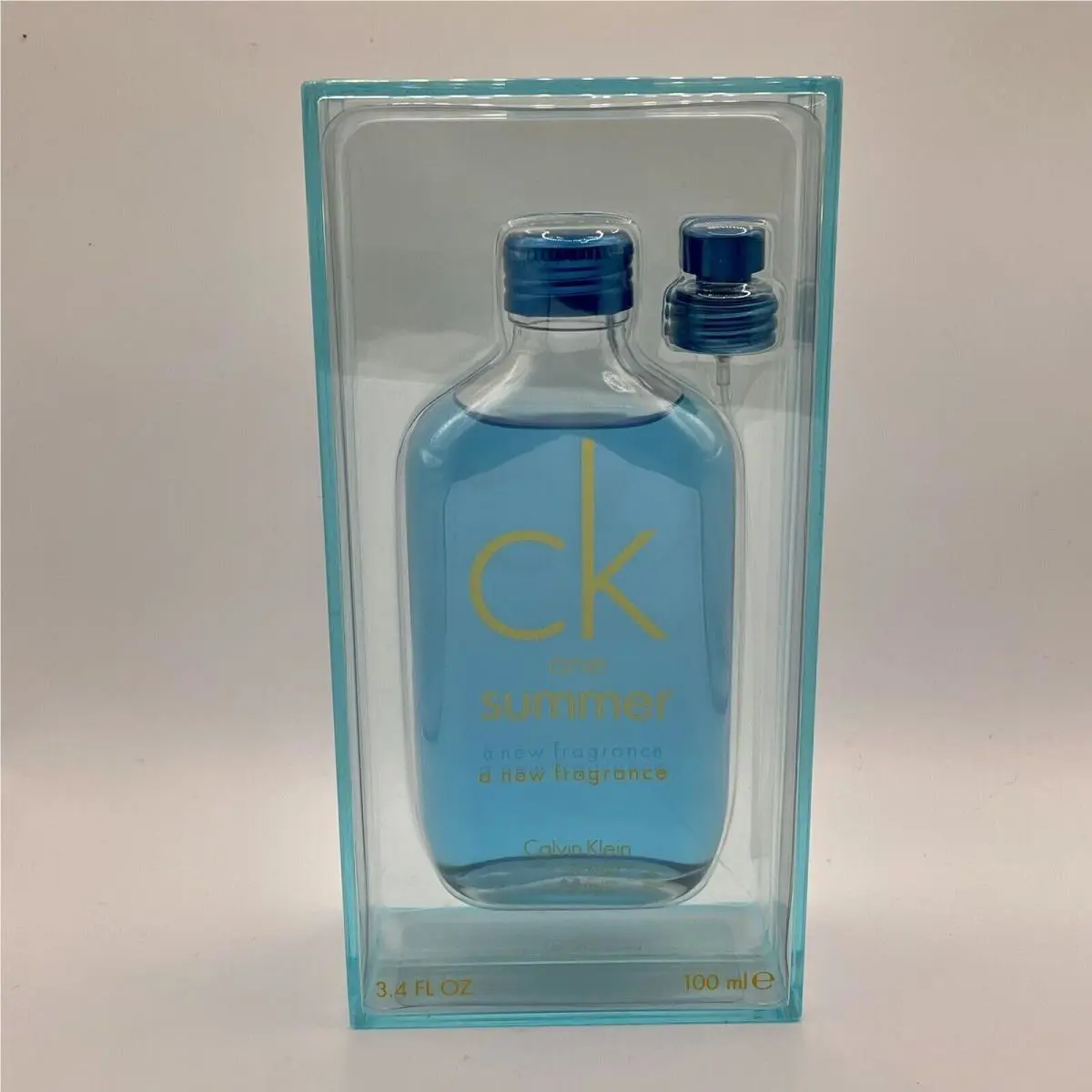 CK One Summer 2008 By Calvin Klein Edt Spray 3.4 oz Very Rare As Pictured