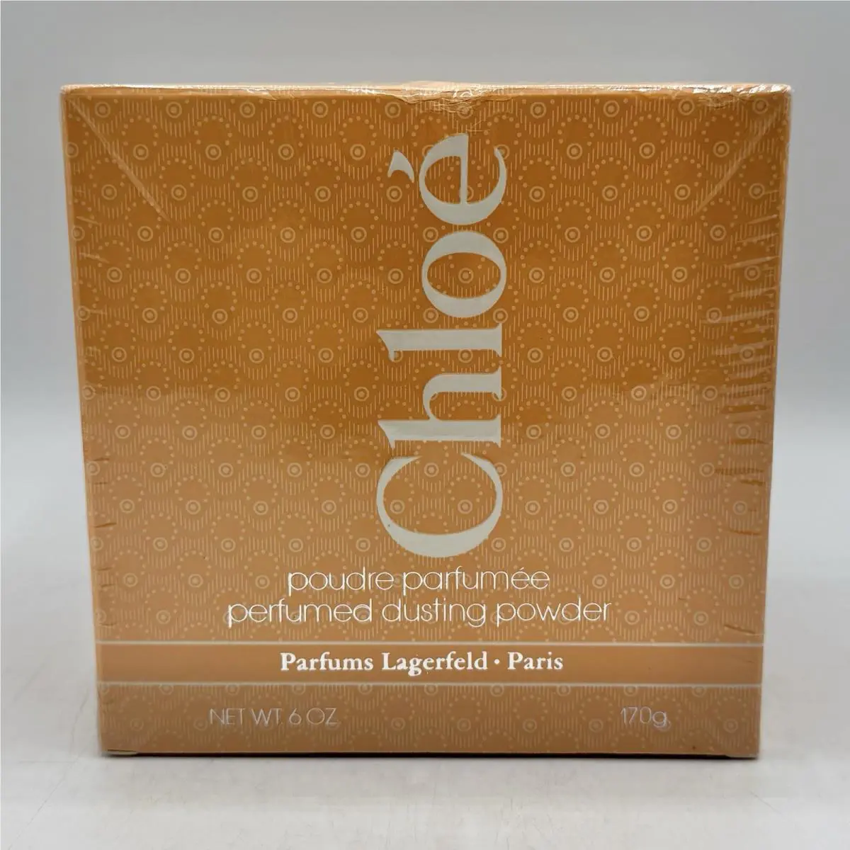 Vintage Chloé By Lagerfeld Perfumed Dusting Powder 170g /cb