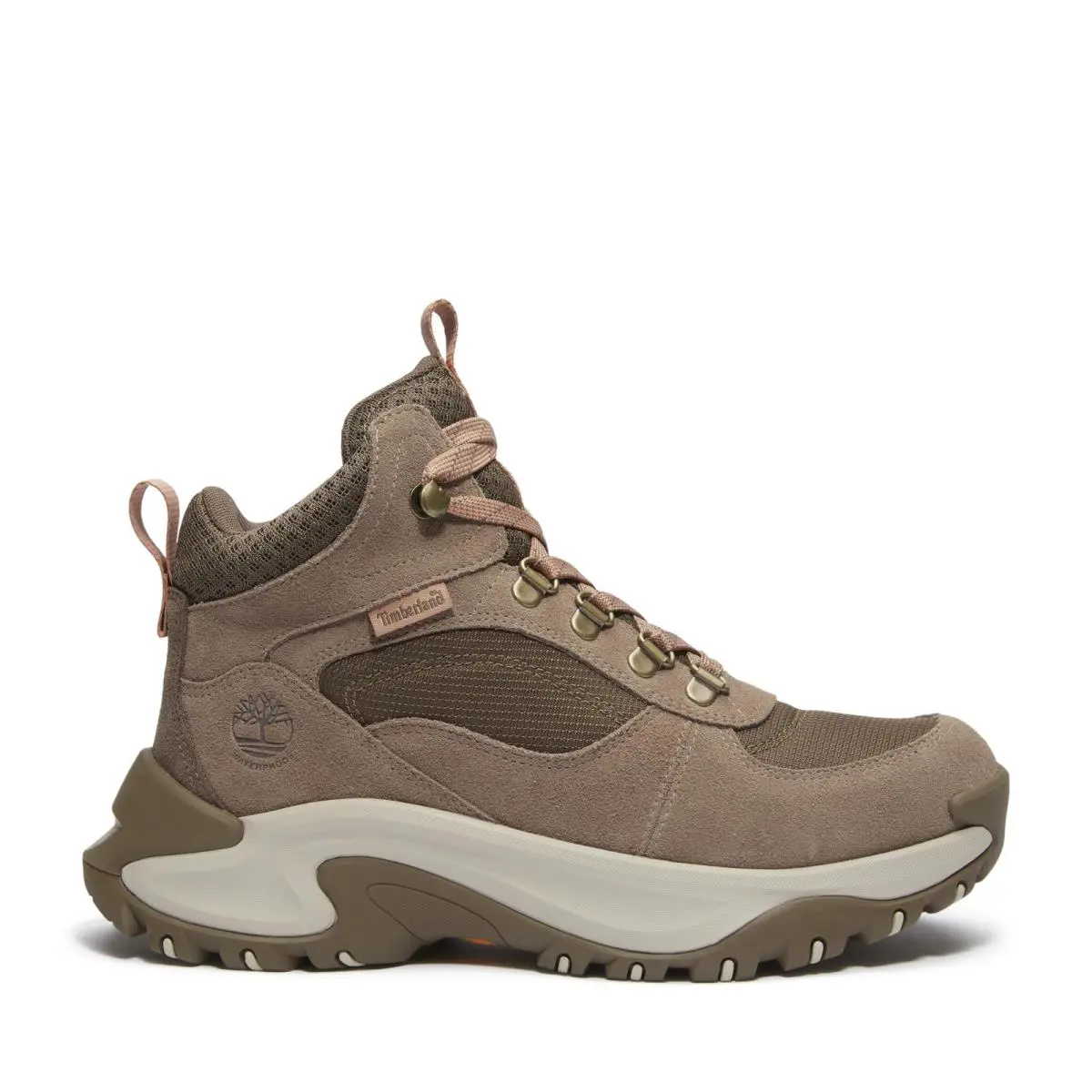 Timberland shoes - Mt. Maddsen Peak Mid Lace-Up Waterproof Hiking Boot - Tb0A41Q8Et5 - Taupe Suede (UPC: 197643642169) 6