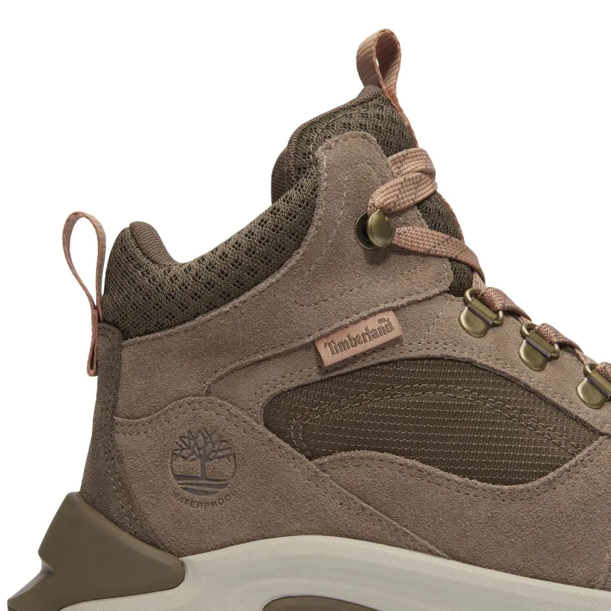 Timberland shoes - Mt. Maddsen Peak Mid Lace-Up Waterproof Hiking Boot - Tb0A41Q8Et5 - Taupe Suede (UPC: 197643642169) 0