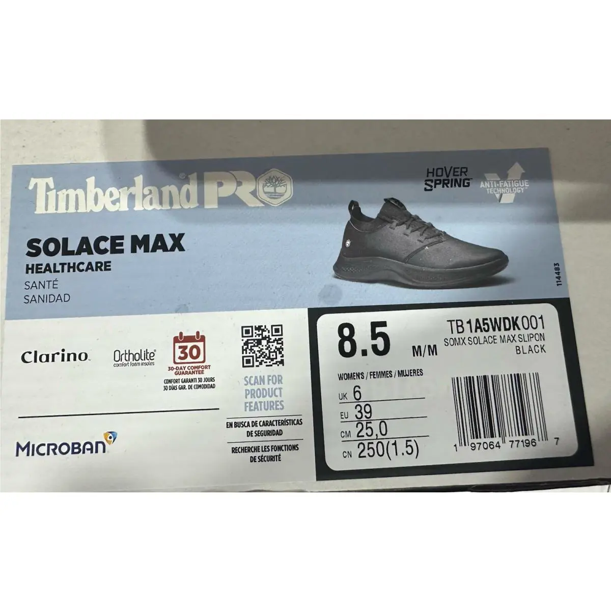 Timberland shoes - Timberland PRO SOLACE MAX - PRO SOLACE MAX - Black (UPC: 0197064771967) 4