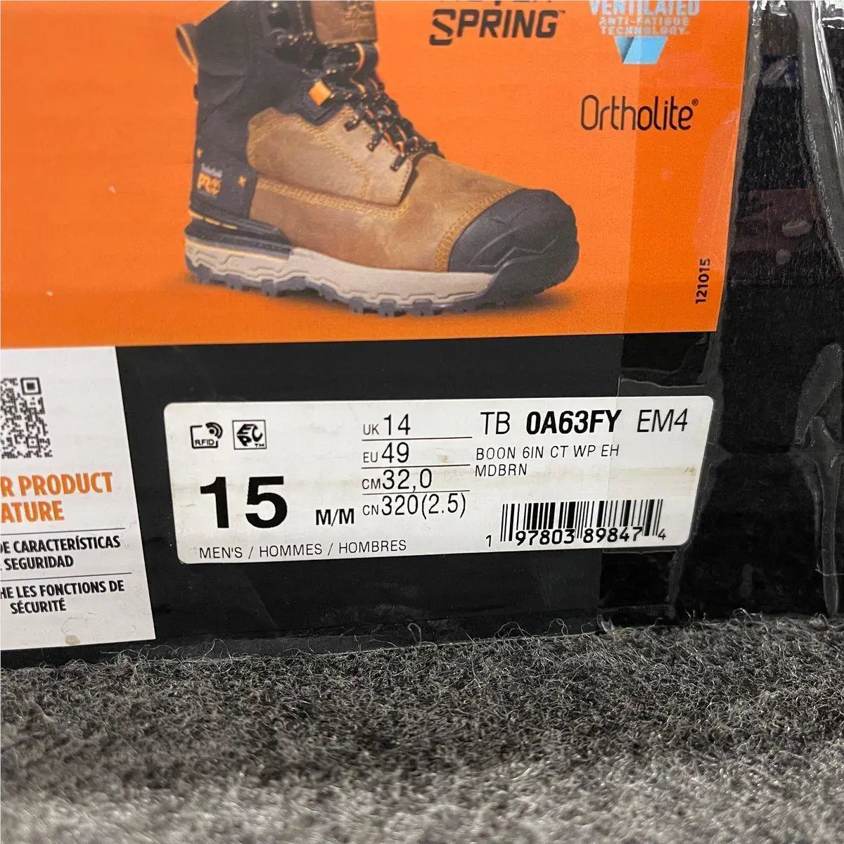 Timberland shoes - 0A63FY - 0A63FY - Brown (UPC: 197803898474) 4