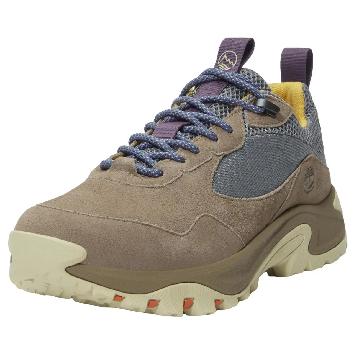 Timberland Men`s Mt. Maddsen Peak Low Lace-up Waterproof Hiking Boot Md Beige Mesh W - Medium Beige Mesh/Grey