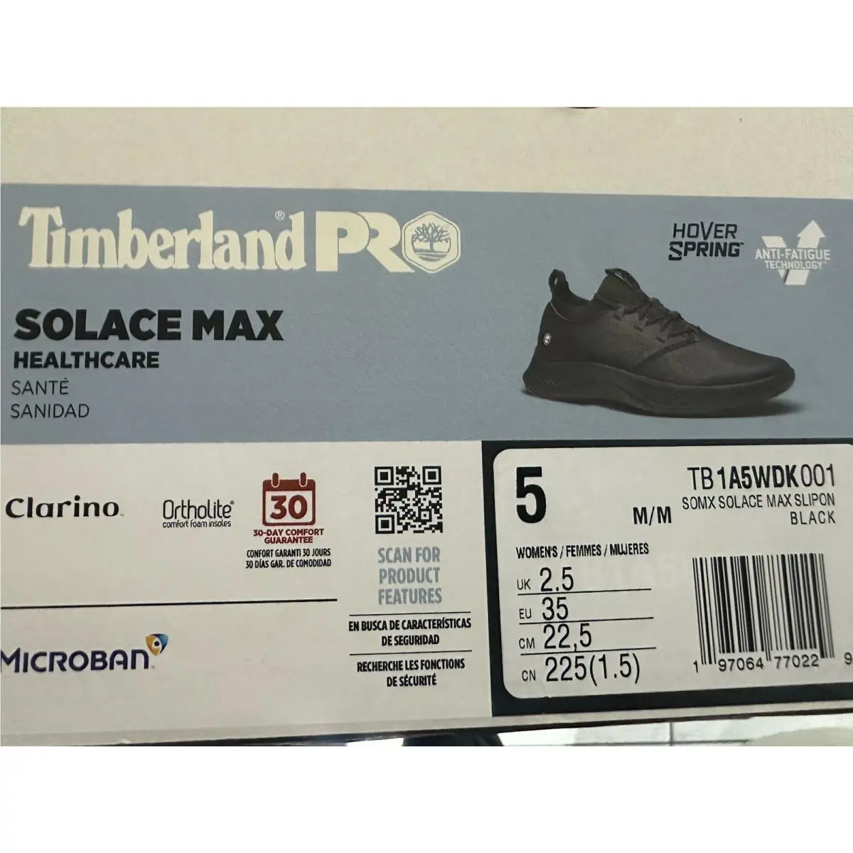 Timberland shoes - Timberland PRO SOLACE MAX - PRO SOLACE MAX - Black (UPC: 0197064770229) 4