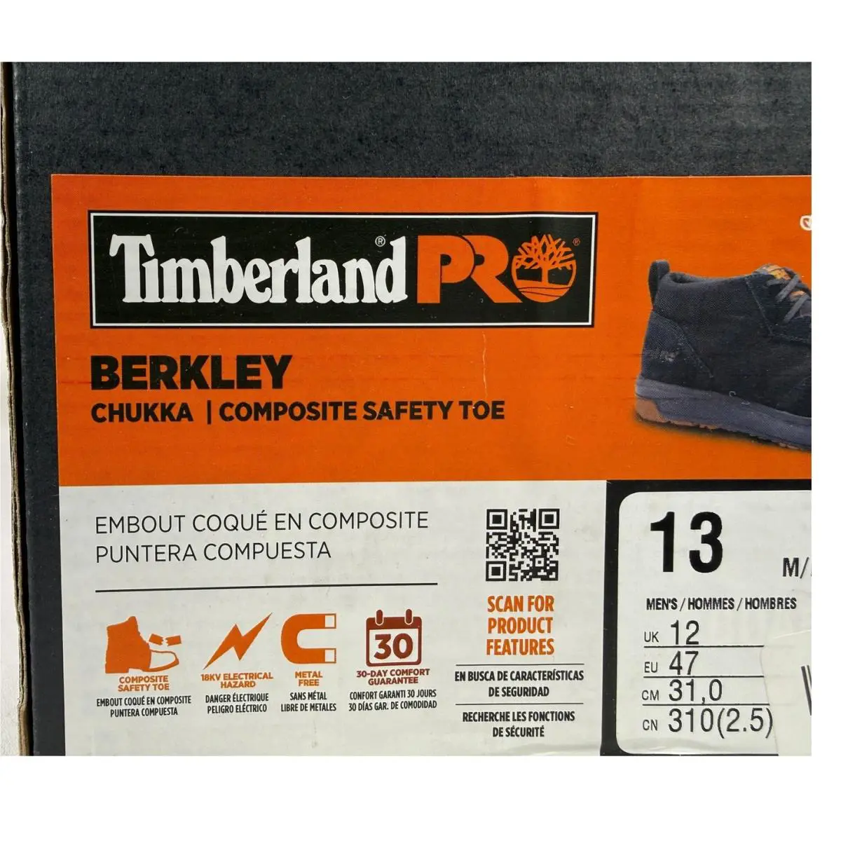 Timberland shoes - Timberland Pro Berkley - Pro Berkley - TB0A5NWJ001-001 - Black (UPC: 196013720810) 9