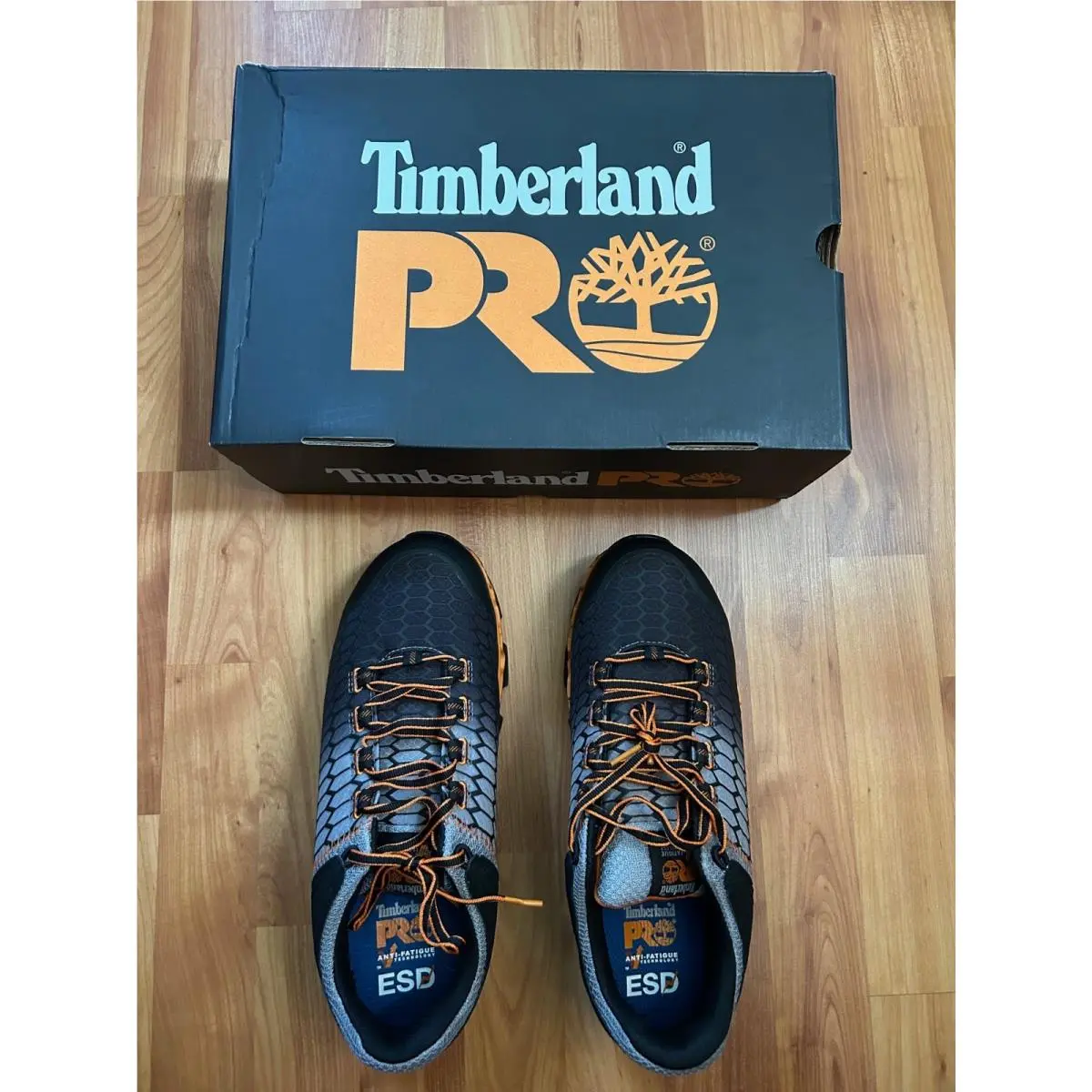 Mens Timberland Pro Powertrain Sport SD35 9.5 W Safety Shoes Esd