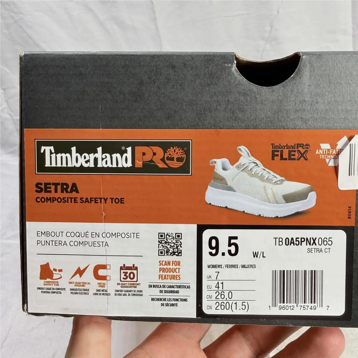 Timberland shoes - Timberland PRO Setra - PRO Setra - TB0A5PNX065 - White 0