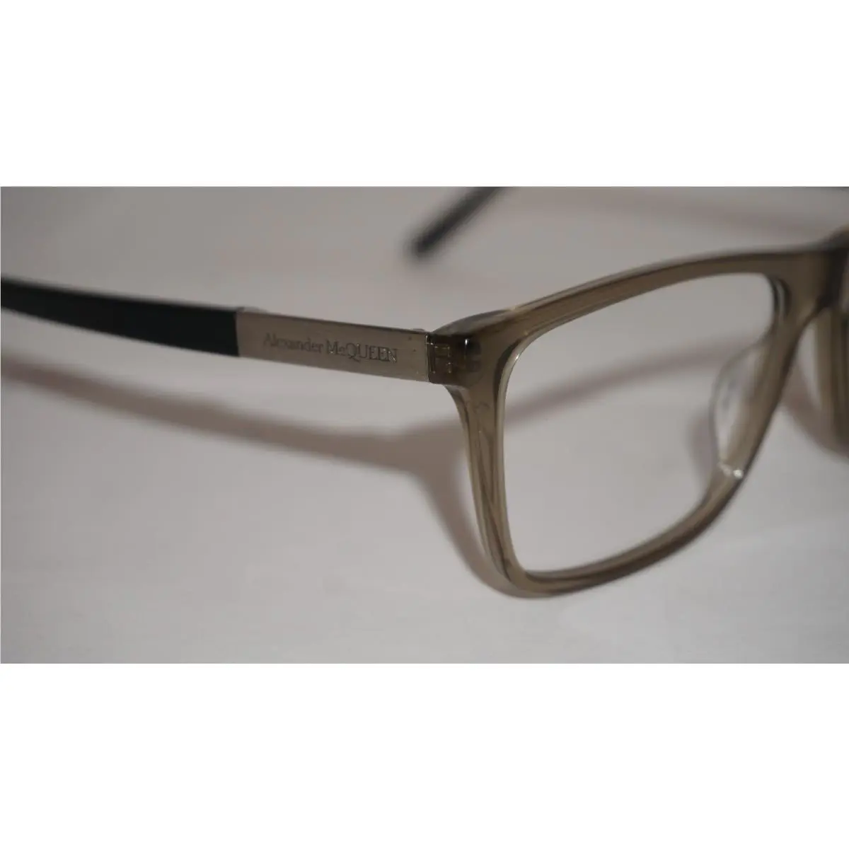 Alexander Mcqueen Eyeglasses Brown Transparent AM0323O 003 56 16 145
