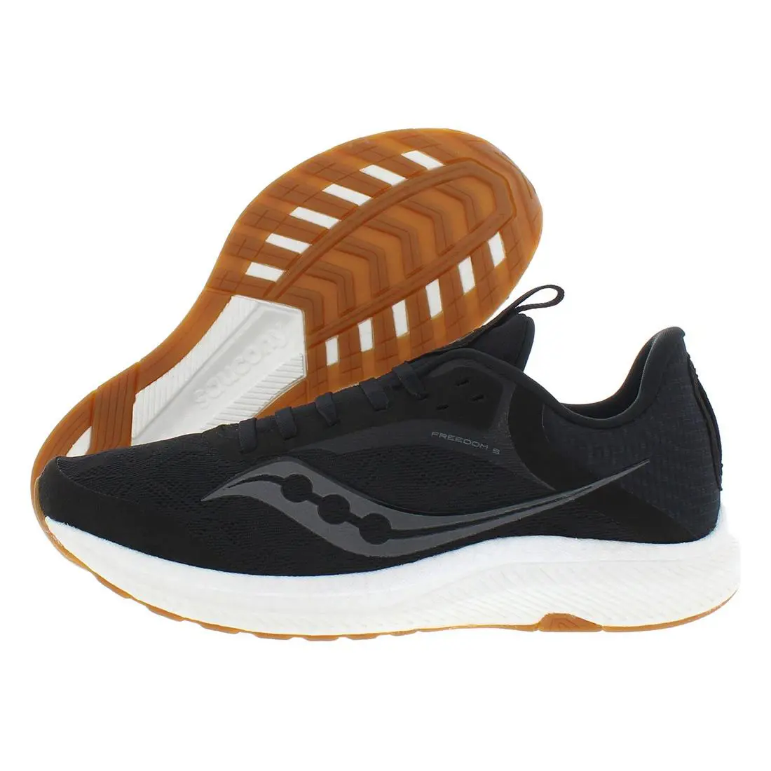 Saucony shoes - Black/Gum, Main: Black 3