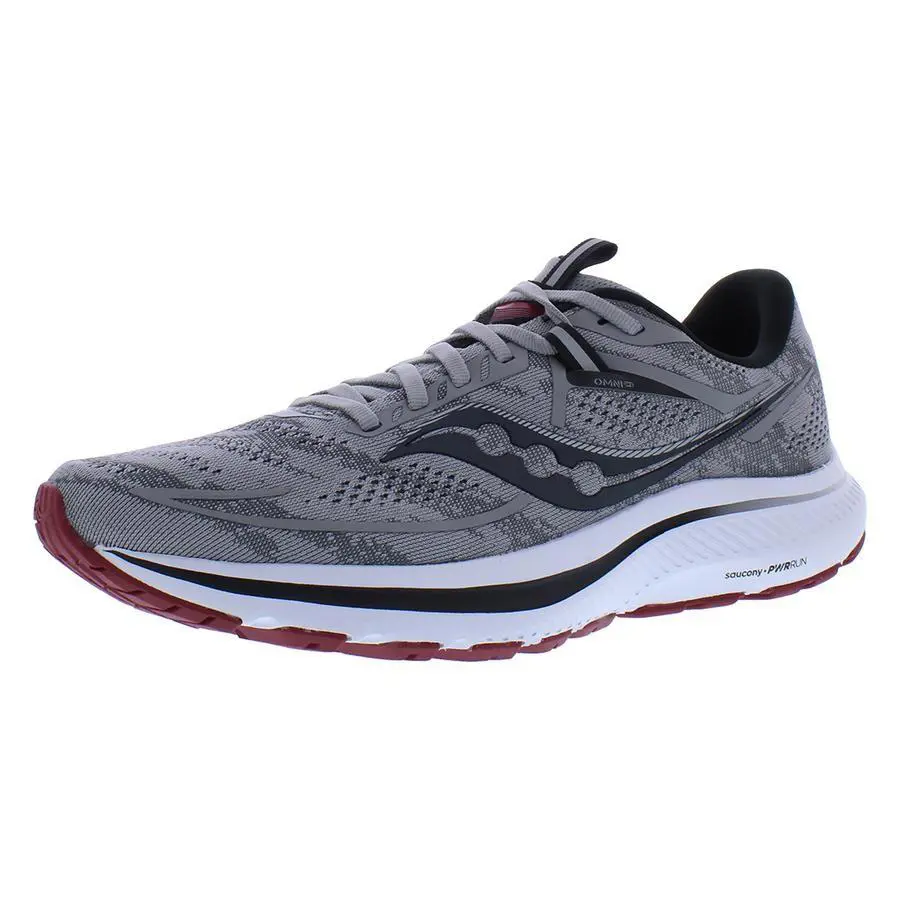 Saucony shoes - Alloy/Garnet, Main: Grey 2