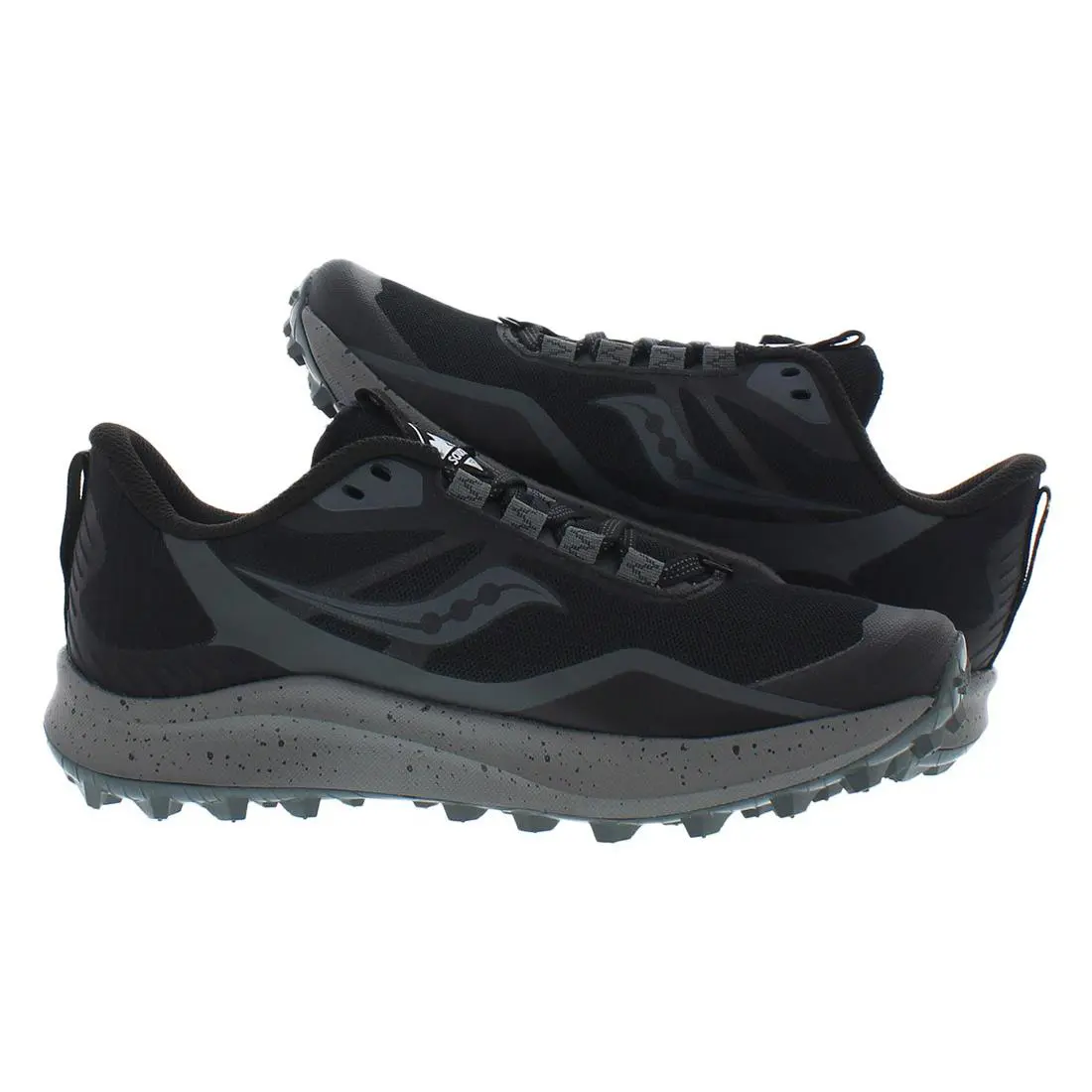 Saucony shoes - Black/Charcoal, Main: Black 1