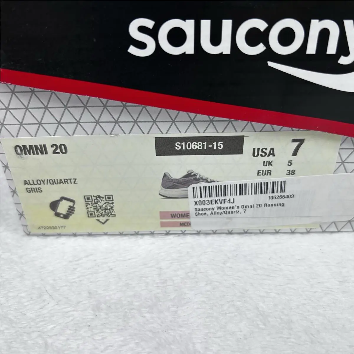 Saucony shoes - Saucony Omni 20 - Omni - S10681-15 - Gray 12