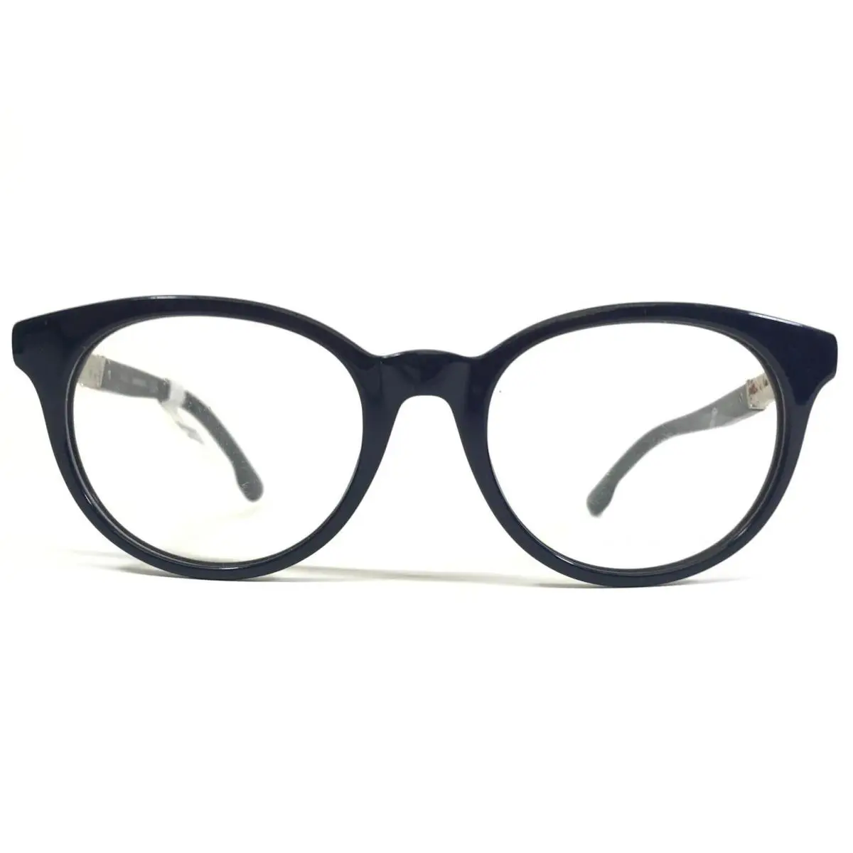 Diesel Eyeglasses Frames DL5156 col.090 Blue Round Cat Eye White Denim 51-19-145