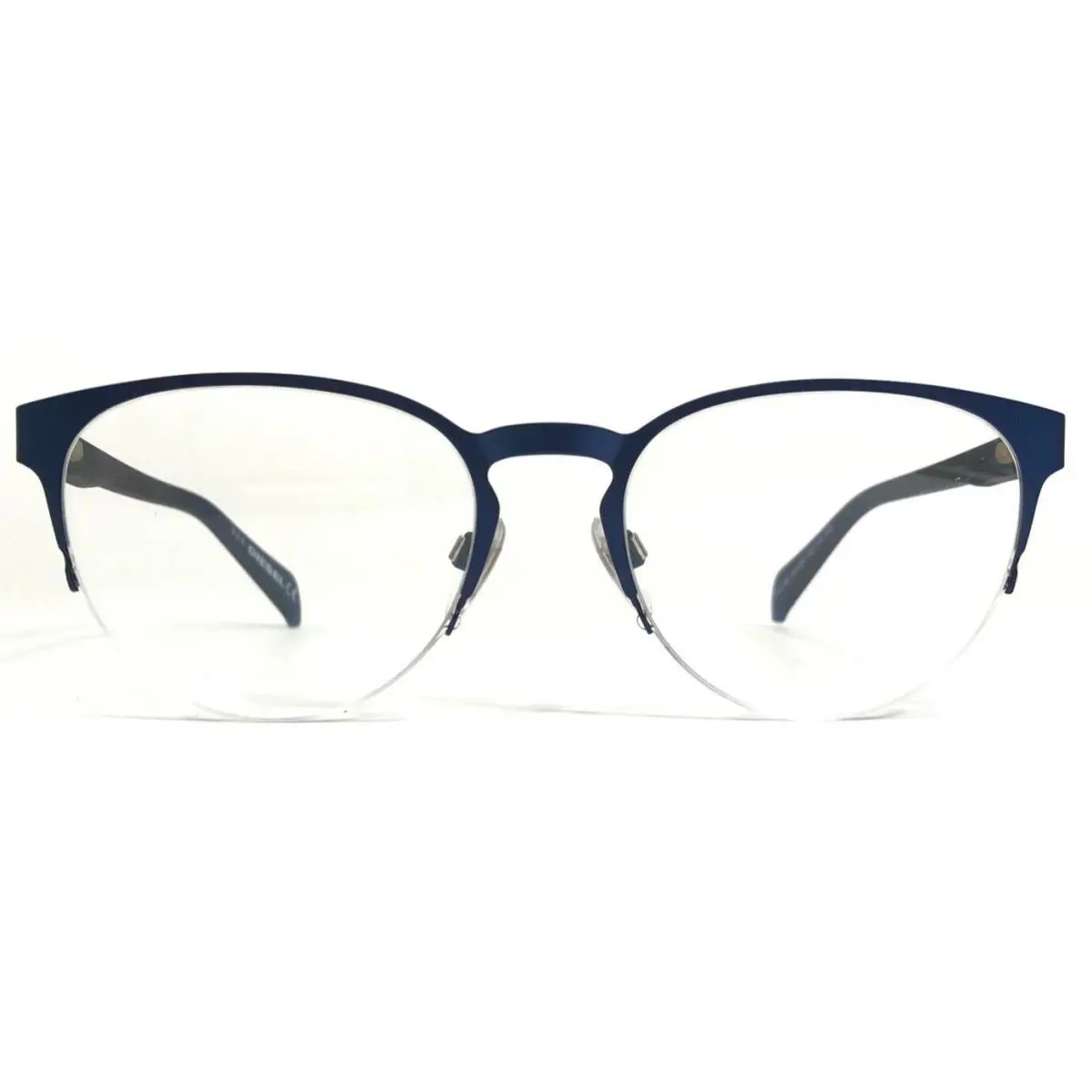 Diesel Eyeglasses Frames DL5158 Col.091 Blue Round Half Rim 52-19-145