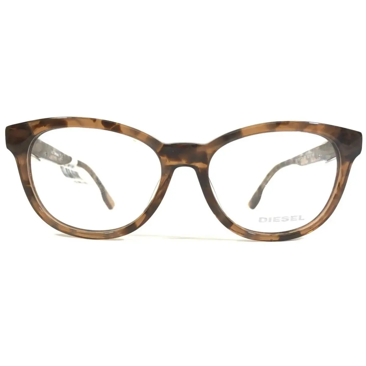 Diesel Eyeglasses Frames DL5112 Col.055 Brown Light Havana Tortoise 52-16-145
