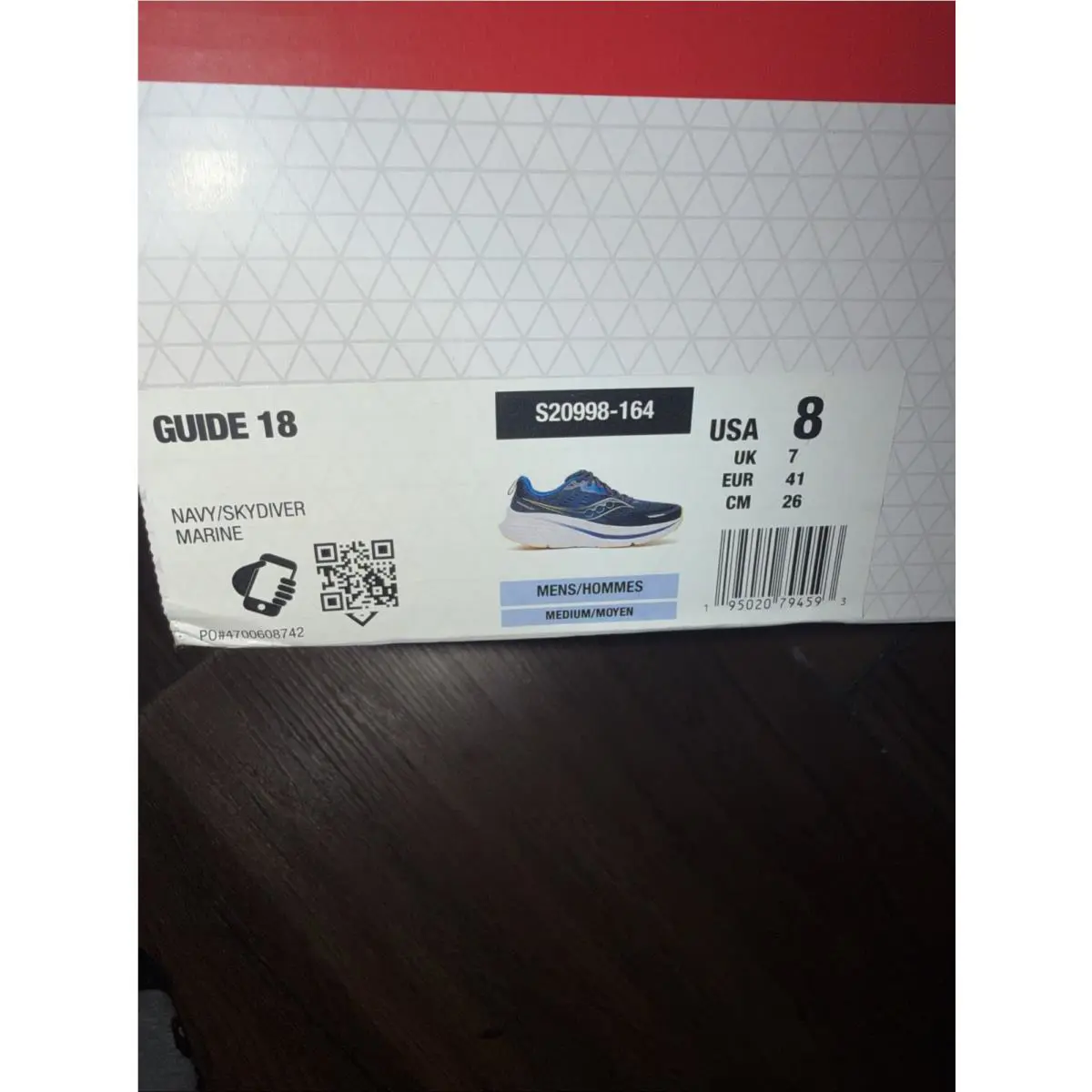 Saucony shoes - Saucony Guide 18 - Guide - NAVY/SKYDRIVER MARINE 3