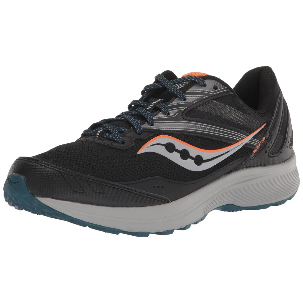 Saucony Men`s Cohesion TR15 Trail Running Shoe Blk/nightshade 11 Wide - Blk/Nightshade