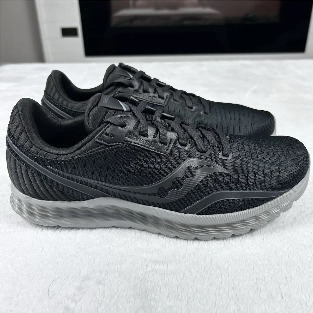 Saucony shoes - Saucony Kinvara - Kinvara - S20723-35 - Black And Gray (UPC: 0044213460039) 8