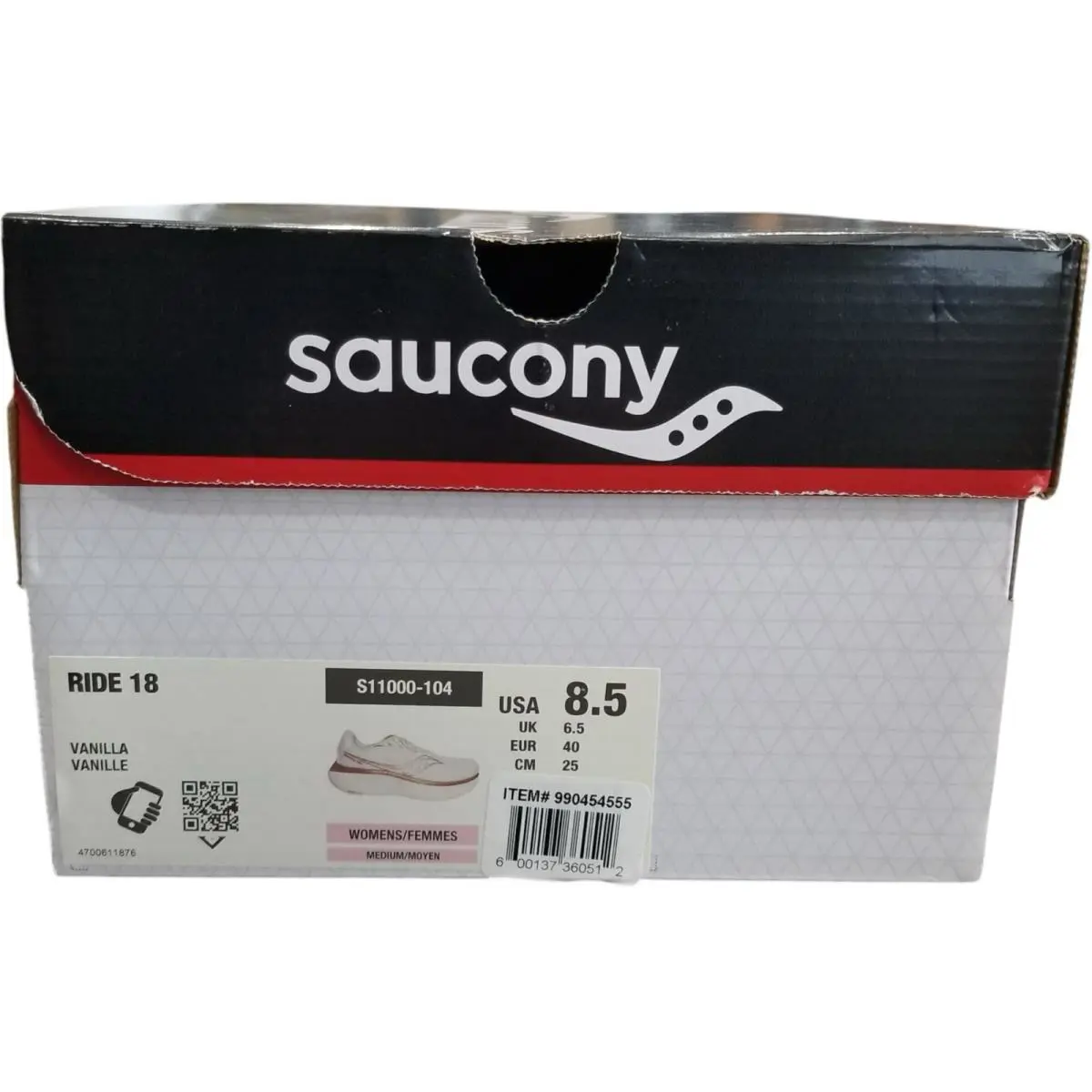 Saucony shoes - Saucony Ride 18 - Ride - S11000-104 - Ivory 8