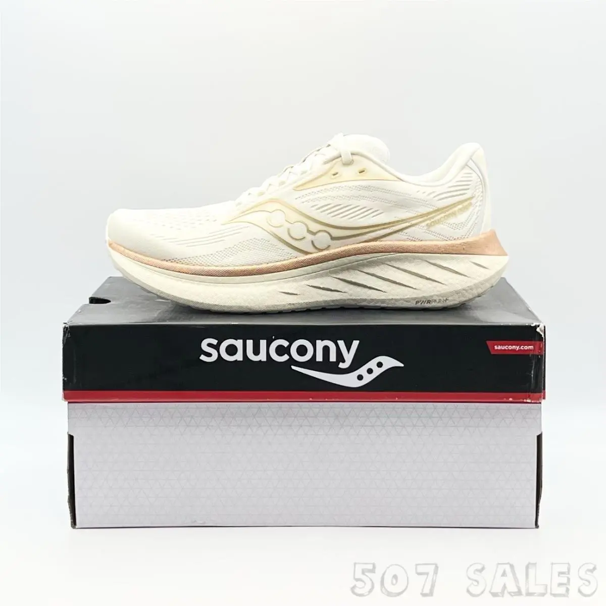 Saucony shoes - Saucony Ride 18 - Ride - S11000-104 - Ivory 7