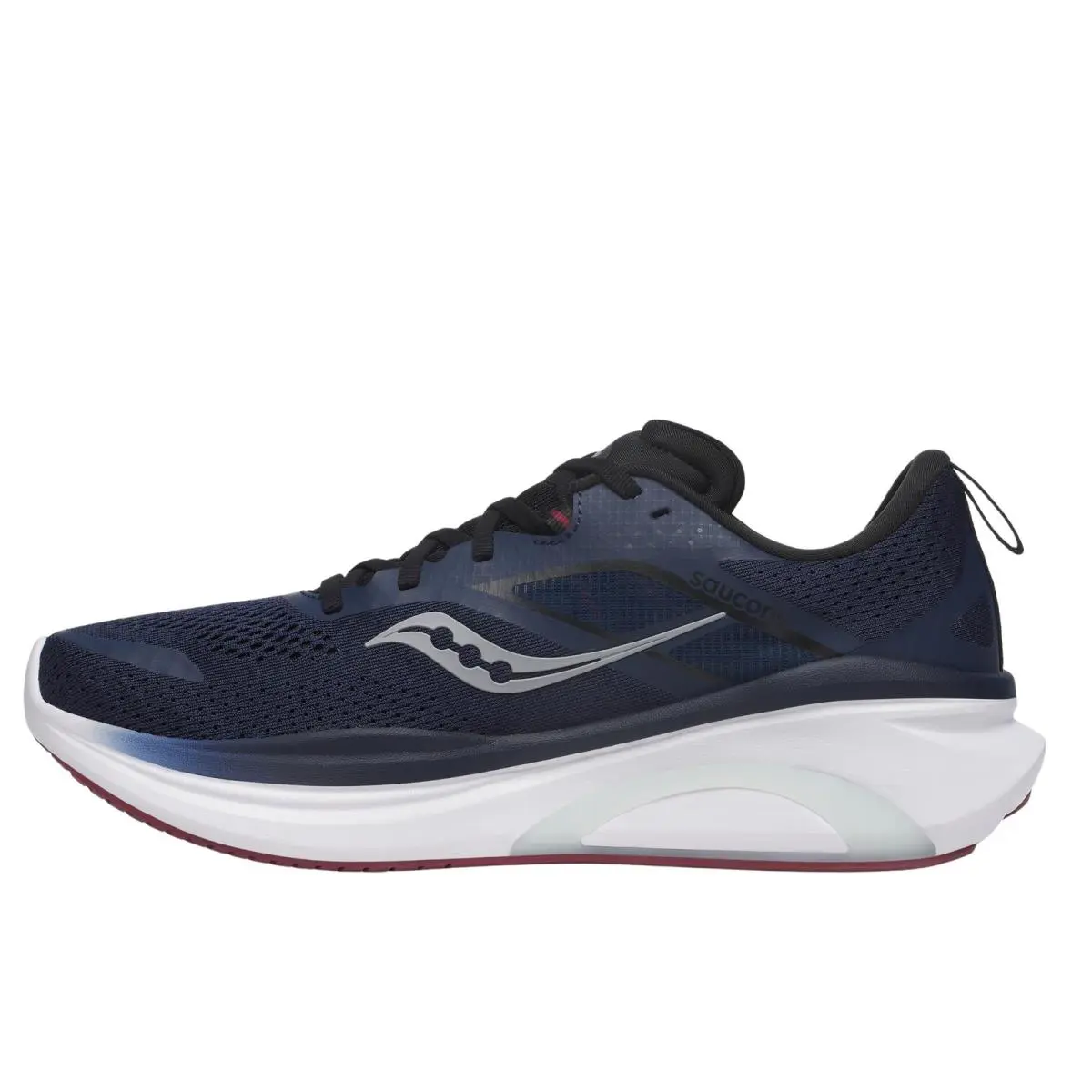 Saucony Men`s Omni 22 Sneaker Navy/currant 12.5 - Navy/Currant