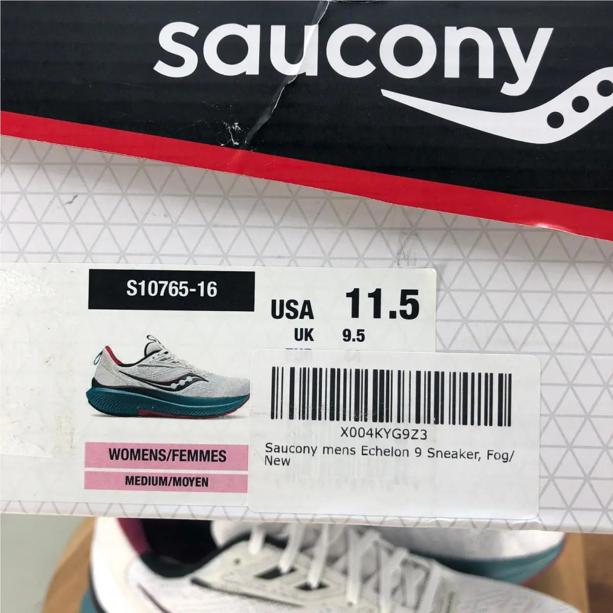 Saucony shoes - Echelon 9 - Echelon - White 0