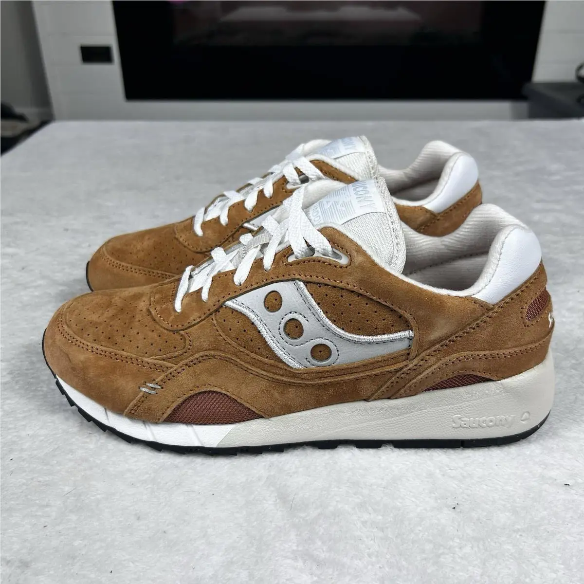 Saucony shoes - Saucony Shadow 6000 - Shadow - S70662-5 - Brown (UPC: 0195018409621) 1